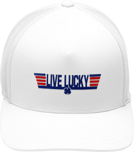 【送料無料】 ブラック クローバー メンズ 帽子 ゴルフキャップ アクセサリー Black Clover Men's Top Gun Snapback Golf Hat White 【送料無料】 ブラック クローバー メンズ 帽子 ゴルフキャップ アクセサリー Black Clover Men's Top Gun Snapback Golf Hat White