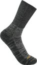 【送料無料】 カーハート メンズ 靴下 アンダーウェア Carhartt Women's Twin Knit Midweight Crew Socks Carbon Heather(4)