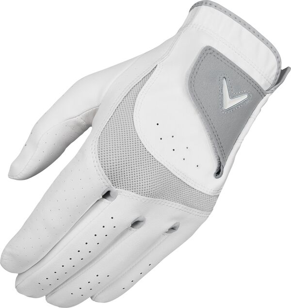 yz LEFC fB[X  ANZT[ Callaway Women's 2023 X-Tech Golf Glove White/Silver