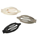【送料無料】 キャリー レディース ヘアアクセサリー アクセサリー CALIA Flat Claw Clips 3-Pack Grey/Black/Eggnog
