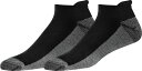【送料無料】 フットジョイ メンズ 靴下 アンダーウェア FootJoy Men's ProDry Roll Tab Golf Socks - 2 Pack Black