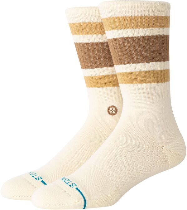 【送料無料】 スタンス メンズ 靴下 アンダーウェア Stance Men s Boyd Crew Socks Brown Sugar