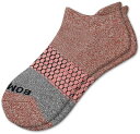 【送料無料】 ボンバス メンズ 靴下 アンダーウェア Bombas Women's Tri-Block Marl Ankle Socks Sepia/Rd Clay/Mrld Lt Chl