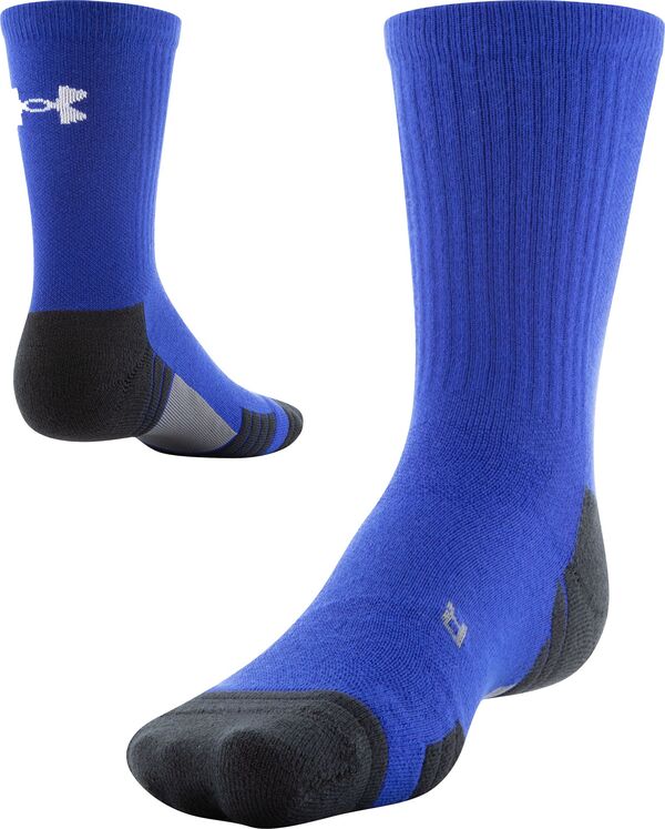 【送料無料】 アンダーアーマー メンズ 靴下 アンダーウェア Under Armour Team Crew Socks Royal