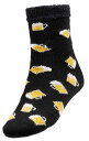 【送料無料】 ノースイースト メンズ 靴下 アンダーウェア Northeast Outfitters Men's Cozy Cabin Cheers Socks Black