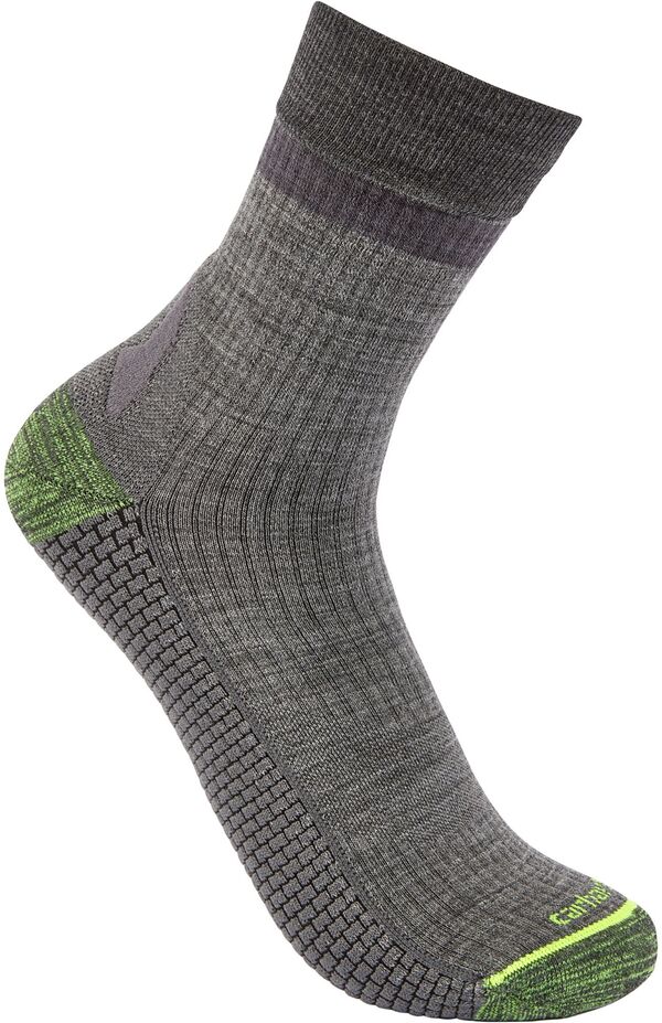 yz J[n[g fB[X C A_[EFA Carhartt Force Grid Lightweight Wool Short Crew Socks Heather Grey