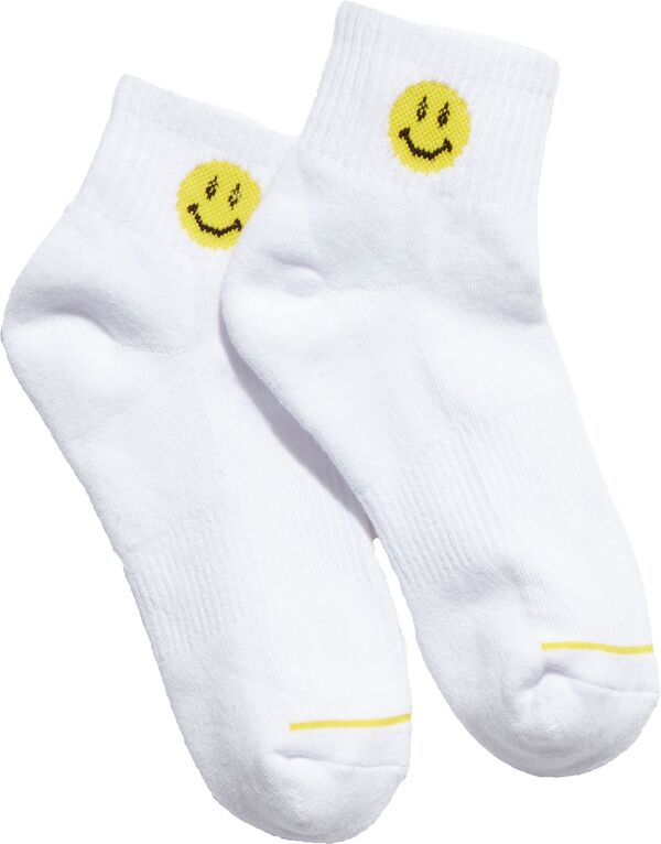 ̵ ե꡼ԡץ ǥ   FP Movement Women's Smiling Buti Ankle Socks White