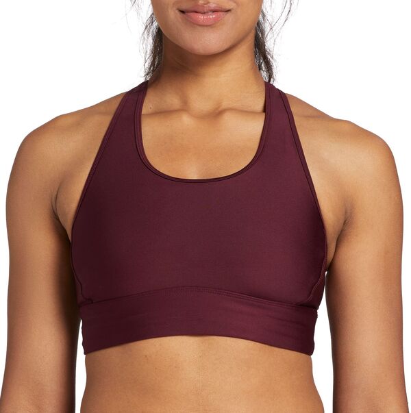 楽天ReVida 楽天市場店【送料無料】 DSG レディース ブラジャー スポーツブラ アンダーウェア DSG Women's Compression Sports Bra Team Burgundy