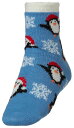 【送料無料】 ノースイースト レディース 靴下 アンダーウェア Northeast Outfitters Women's Cozy Cabin Holiday Tossed Christmas Socks Light Blue