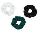 【送料無料】 DSG レディース ヘアアクセサリー アクセサリー DSG All Sport Scrunchie 3 Pack Forest Green