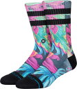 【送料無料】 スタンス メンズ 靴下 アンダーウェア Stance GLOWW Crew Socks Tropical