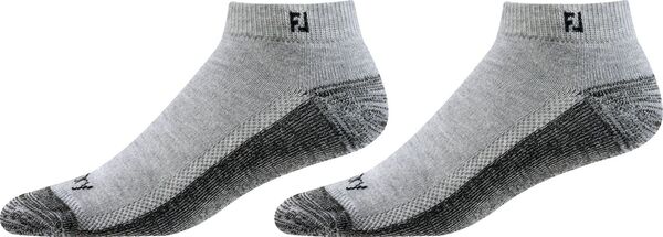 【送料無料】 フットジョイ メンズ 靴下 アンダーウェア FootJoy ProDry Sport XL Golf Socks - 2 Pack Grey その1