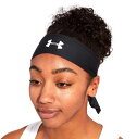 【送料無料】 アンダーアーマー レディース ヘアアクセサリー アクセサリー Under Armour Head Tie Black/White