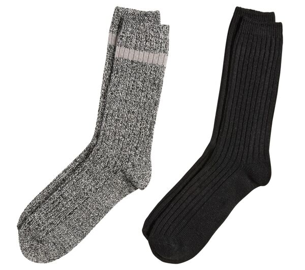 yz ApCfUC fB[X C A_[EFA Alpine Design Wool Ragg Hiker Socks 2 Pack Black