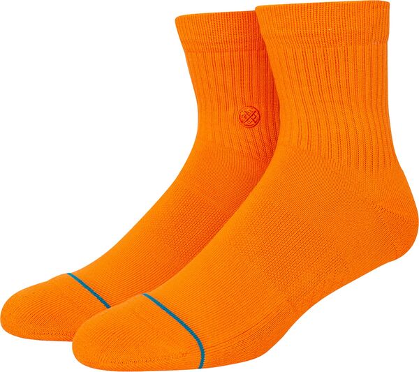 【送料無料】 スタンス メンズ 靴下 アンダーウェア Stance Men s Icon Quarter Socks Orange