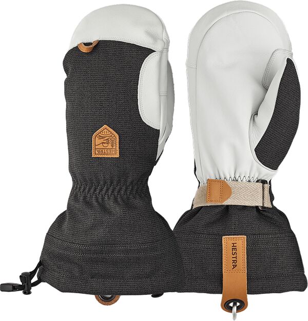 【送料無料】 ヘストラ メンズ 手袋 アクセサリー Hestra Army Leather Patrol Gauntlet Mittens Charcoal