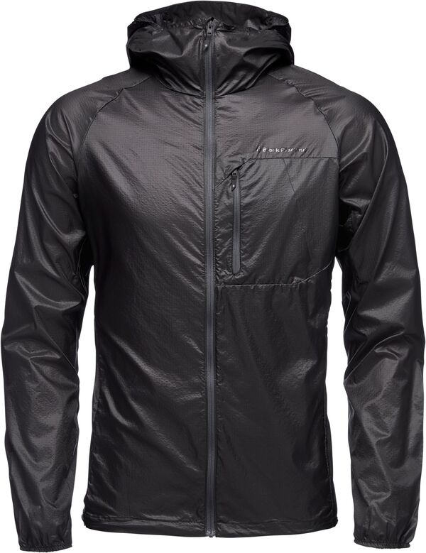 【送料無料】 ブラックダイヤモンド メンズ ジャケット・ブルゾン アウター Black Diamond Men's Distance Wind Shell Jacket Black