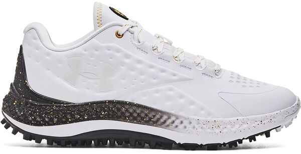 【送料無料】 アンダーアーマー メンズ スニーカー シューズ Under Armour Men 039 s Curry 1 Golf Shoes White/Black/White