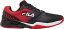 【送料無料】 フィラ メンズ スニーカー シューズ Fila Men's Volley Zone Pickleball Shoes Black/Red/White
