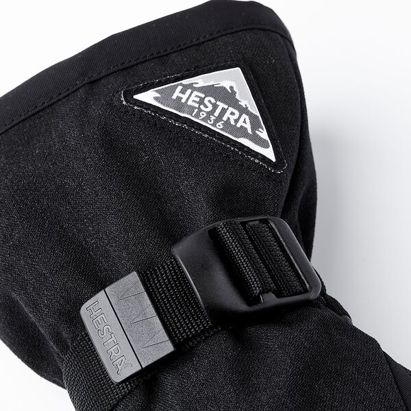 【送料無料】 ヘストラ メンズ 手袋 アクセサリー Hestra Men's Powder Gauntlet - Mittens Black