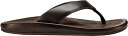 【送料無料】 オルカイ メンズ サンダル シューズ OluKai Men's Ilikai Sandals Dark Wood