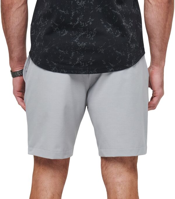 【送料無料】 トラビスマヒュー メンズ ハーフパンツ・ショーツ ボトムス TravisMathew Men's Tech Chino Golf Shorts Heather Sleet