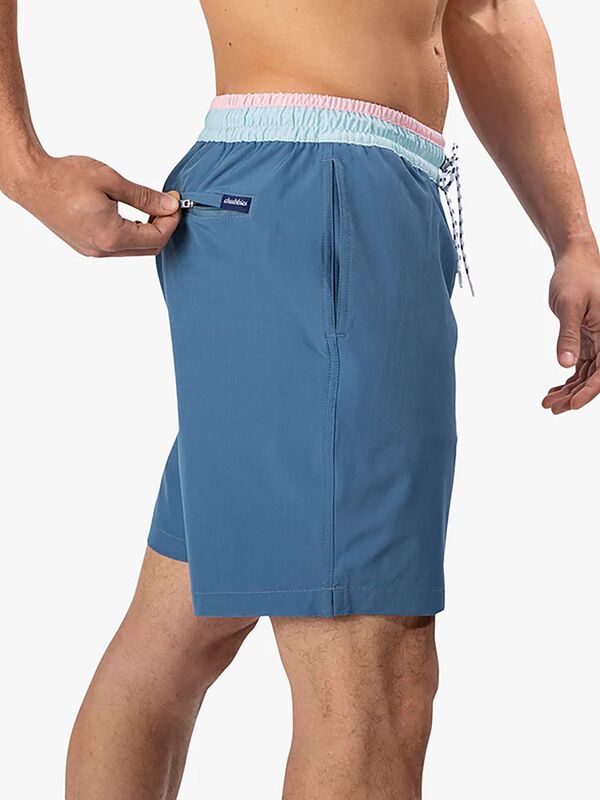 【送料無料】 チャビーズ メンズ ハーフパンツ・ショーツ 水着 chubbies Men's Classic 7" Swim Trunks Gravel Roads