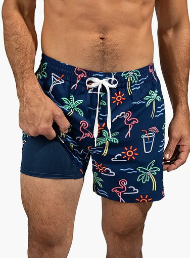 【送料無料】 チャビーズ メンズ ハーフパンツ・ショーツ 水着 chubbies Men's Classic Lined 5.5" Swim Trunks Neon Lights 【送料無料】 チャビーズ メンズ ハーフパンツ・ショーツ 水着 chubbies Men's Classic Lined 5.5" Swim Trunks Neon Lights