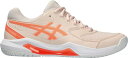 【送料無料】 アシックス レディース スニーカー シューズ ASICS Women's Gel-Dedicate 8 Tennis Shoes White/Coral(4)
