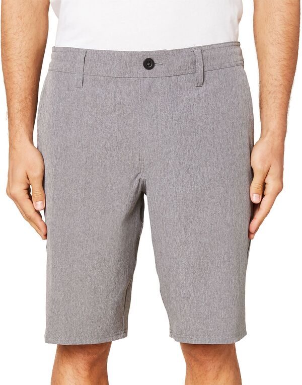 【送料無料】 オニール メンズ ハーフパンツ・ショーツ 水着 O'Neill Men's Reverse Heather Board Shorts Grey