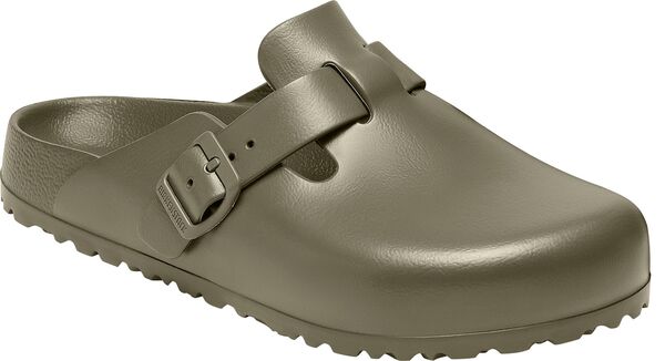 【送料無料】 ビルケンシュトック メンズ サンダル シューズ Birkenstock Men 039 s Boston Essentials EVA Clogs Khaki