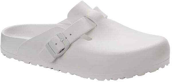 【送料無料】 ビルケンシュトック メンズ サンダル シューズ Birkenstock Men 039 s Boston Essentials EVA Clogs White