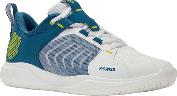 ケースイス スニーカー メンズ 【送料無料】 ケースイス メンズ スニーカー シューズ K-Swiss Men's Ultrashot Team Tennis Shoes White/Blue/Green