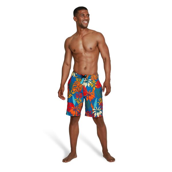 【送料無料】 スピード メンズ ハーフパンツ・ショーツ 水着 Speedo Men's Data Weaver Boardshort Vallarta Blue