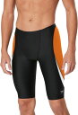 【送料無料】 スピード メンズ ハーフパンツ・ショーツ 水着 Speedo Men's Edge Splice Jammer Swimsuit Black/Orange(4)
