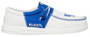 【送料無料】 ヘイデュード メンズ スニーカー シューズ Hey Dude Men's Wally Tri Kentucky Wildcats Shoes Wh...