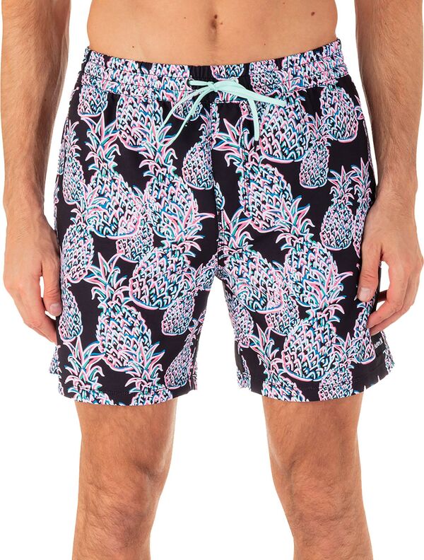 【送料無料】 ハーレー メンズ ハーフパンツ・ショーツ 水着 Hurley Men's Cannonball Volley Black Multi