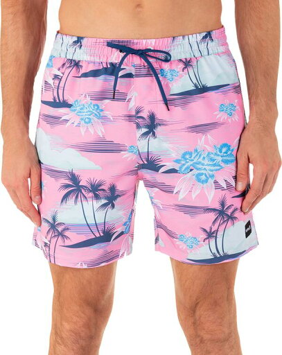 【送料無料】 ハーレー メンズ ハーフパンツ・ショーツ 水着 Hurley Men's Cannonball Volley Pink 【送料無料】 ハーレー メンズ ハーフパンツ・ショーツ 水着 Hurley Men's Cannonball Volley Pink