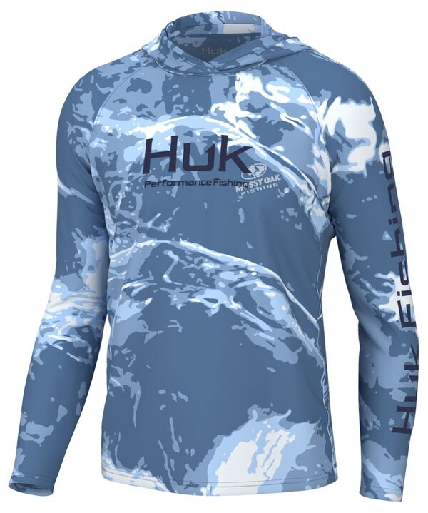 ̵ եå  ѡå աǥ  HUK Men's Mossy Oak Pursuit Hoodi...