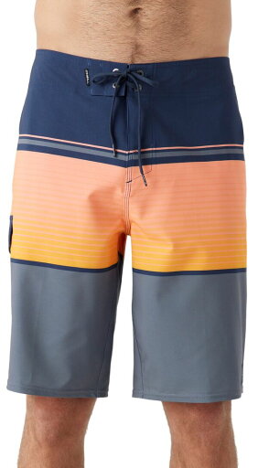 【送料無料】 オニール メンズ ハーフパンツ・ショーツ 水着 O'Neill Men's Lennox Stripe Quick-Drying 21 in. Boardshorts Grey 【送料無料】 オニール メンズ ハーフパンツ・ショーツ 水着 O'Neill Men's Lennox Stripe Quick-Drying 21 in. Boardshorts Grey
