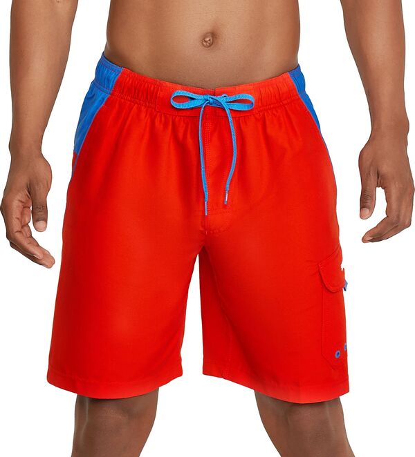 【送料無料】 スピード メンズ ハーフパンツ・ショーツ 水着 Speedo Men's Marina Sport 20" Volley Swim Trunks Spicy Orange