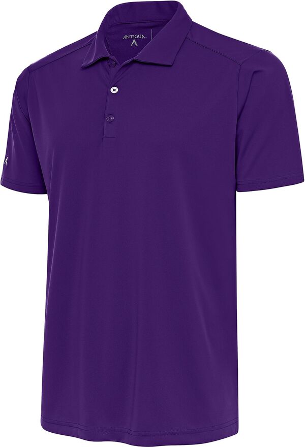 ̵ ƥ  ݥ ȥåץ Antigua Men's Tribute Golf Polo Dark Purp...