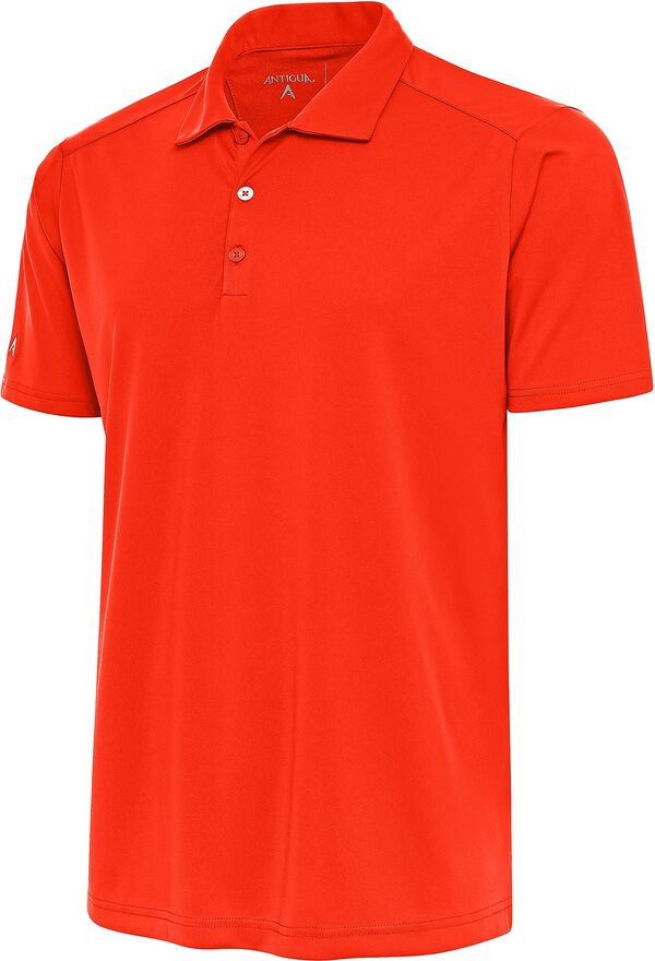 【送料無料】 アンティグア メンズ ポロシャツ トップス Antigua Men's Tribute Golf Polo Mango