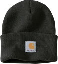 【送料無料】 カーハート レディース 帽子 アクセサリー Carhartt Acrylic Watch Hat Black