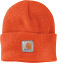 【送料無料】 カーハート レディース 帽子 アクセサリー Carhartt Acrylic Watch Hat Brite Orange