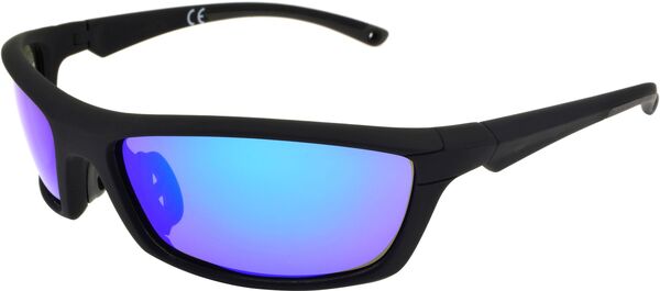 【送料無料】 アルパインデザイン レディース サングラス・アイウェア アクセサリー DSG Croaker Sunglasses Black/Blue Mirror