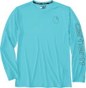【送料無料】 カーハート メンズ シャツ トップス Carhartt Men's Force Sun Defender Long Sleeve Shirt Gu...
