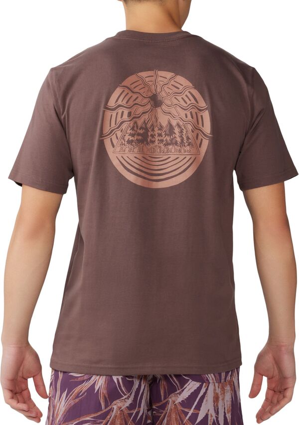 【送料無料】 マウンテンハードウェア メンズ Tシャツ トップス Mountain Hardwear Men's Forest Trip SS Tee Carob