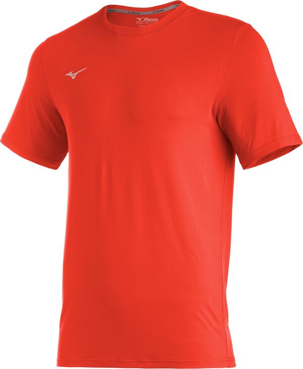 【送料無料】 ミズノ メンズ シャツ トップス Mizuno Men's Competition Diamond Shirt Orange