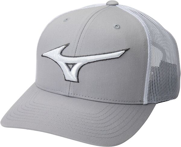 ̵ ߥ ǥ ˹ ꡼ Mizuno Diamond Trucker Hat Grey/White